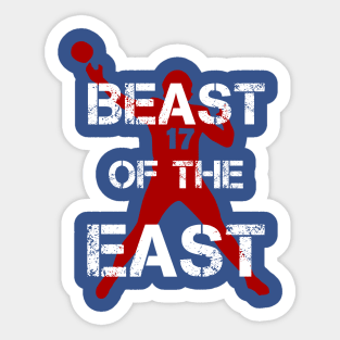 Buffalo Football Beast of the East Sticker